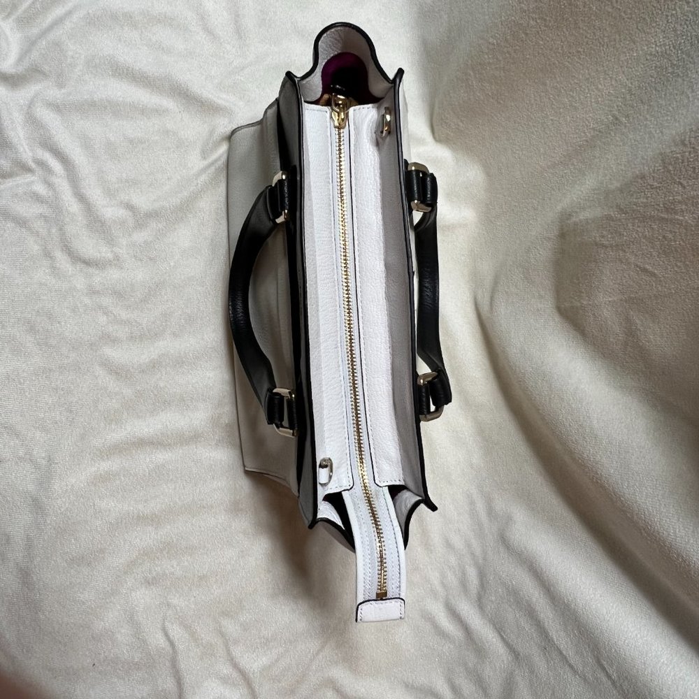 Cole Haan 2 tone leather bag - Picture 6 of 8